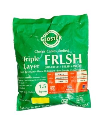 Gloster 1.5 Sqmm FRLSH Cable 45M - Low Smoke Zero Halogen Wires for Electrical Wiring